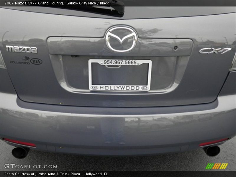 Galaxy Gray Mica / Black 2007 Mazda CX-7 Grand Touring