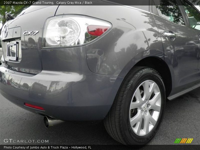 Galaxy Gray Mica / Black 2007 Mazda CX-7 Grand Touring