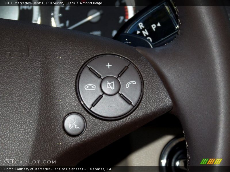 Black / Almond Beige 2010 Mercedes-Benz E 350 Sedan