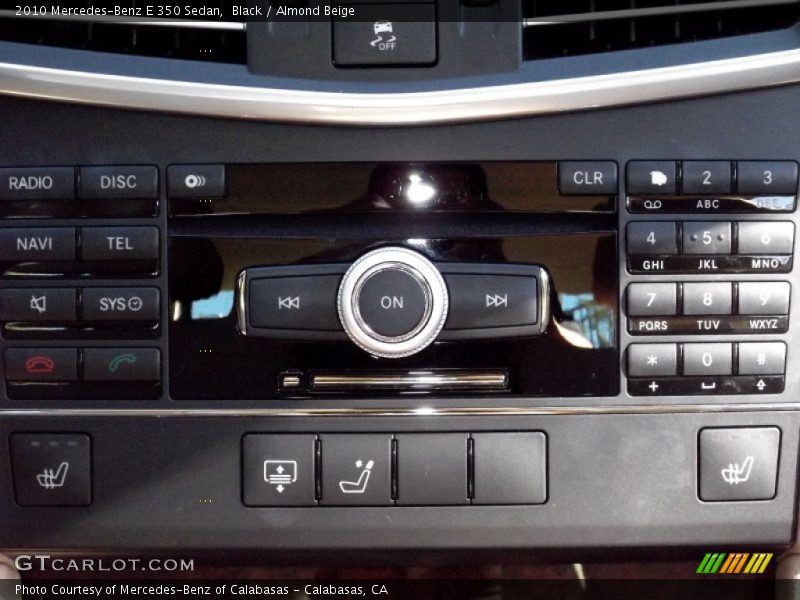 Black / Almond Beige 2010 Mercedes-Benz E 350 Sedan