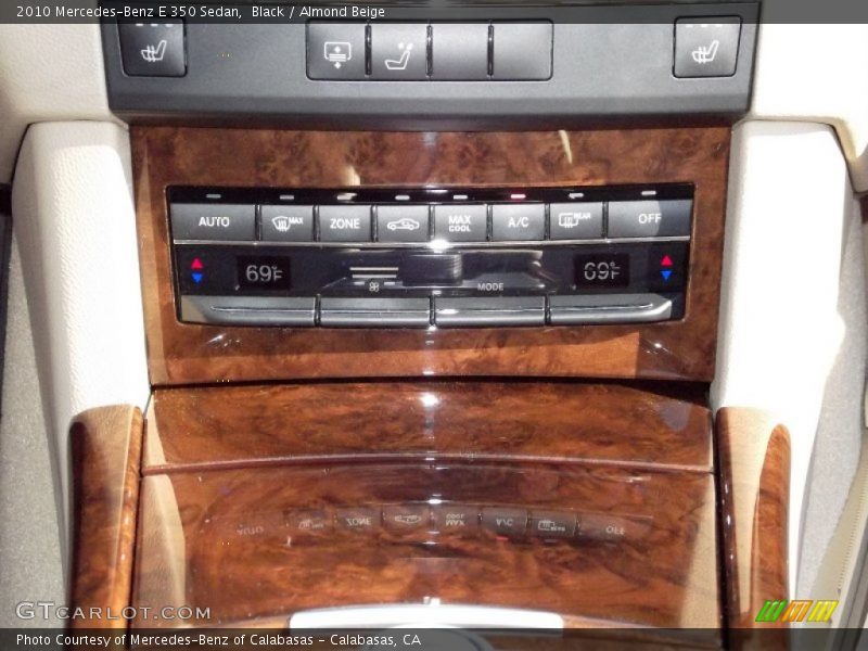 Black / Almond Beige 2010 Mercedes-Benz E 350 Sedan