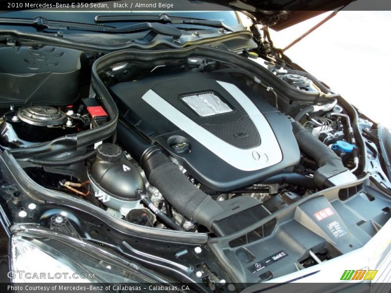 Black / Almond Beige 2010 Mercedes-Benz E 350 Sedan