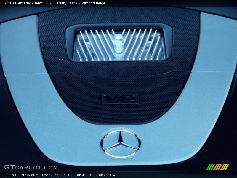 Black / Almond Beige 2010 Mercedes-Benz E 350 Sedan