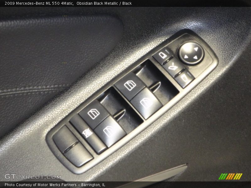 Obsidian Black Metallic / Black 2009 Mercedes-Benz ML 550 4Matic
