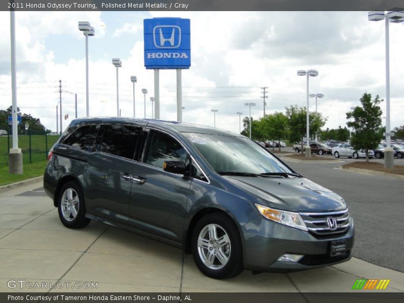 Polished Metal Metallic / Gray 2011 Honda Odyssey Touring