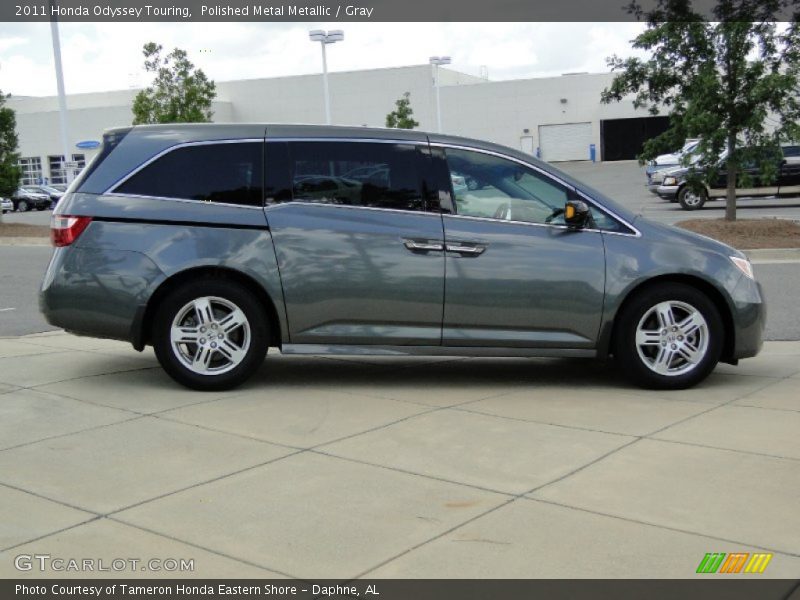 Polished Metal Metallic / Gray 2011 Honda Odyssey Touring