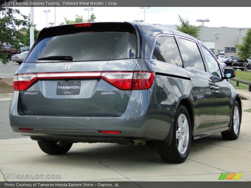 Polished Metal Metallic / Gray 2011 Honda Odyssey Touring
