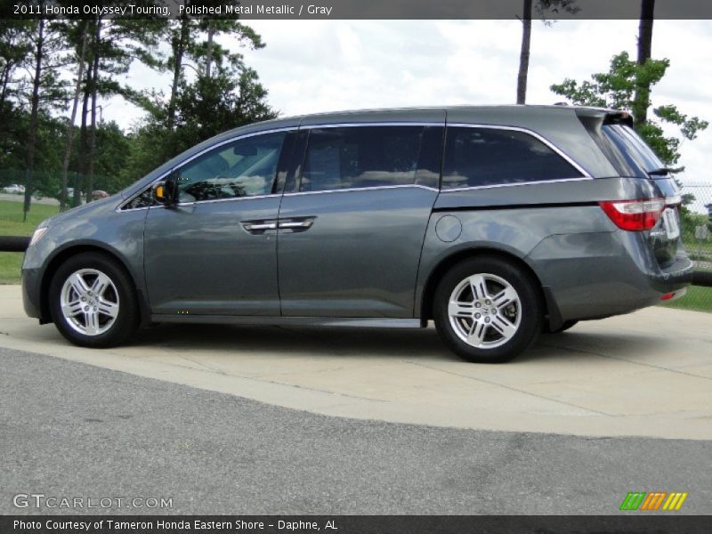 Polished Metal Metallic / Gray 2011 Honda Odyssey Touring