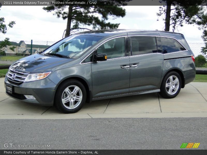 Polished Metal Metallic / Gray 2011 Honda Odyssey Touring
