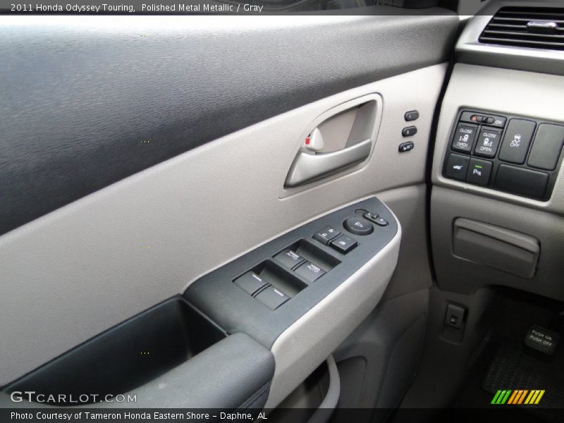 Polished Metal Metallic / Gray 2011 Honda Odyssey Touring