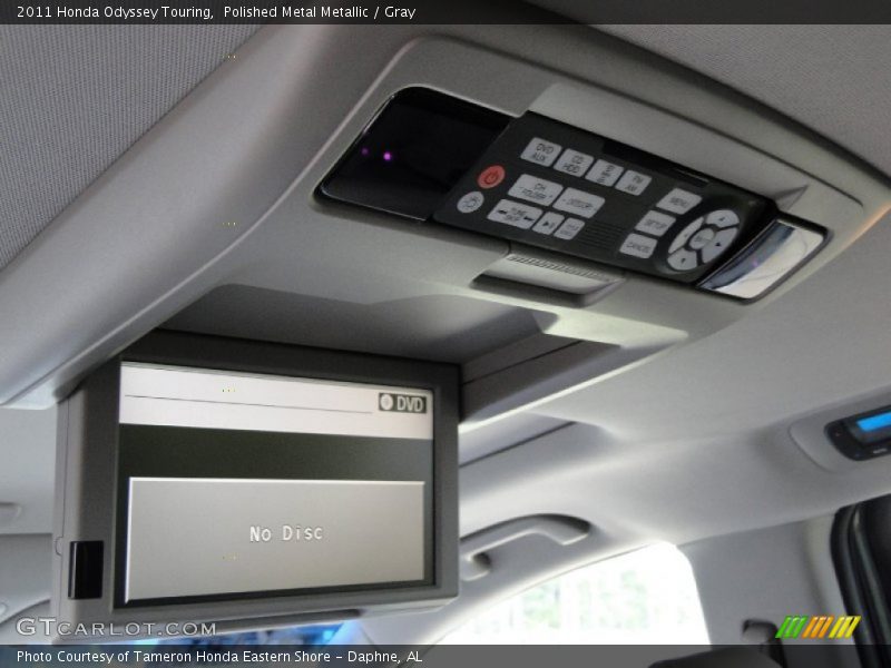 Polished Metal Metallic / Gray 2011 Honda Odyssey Touring
