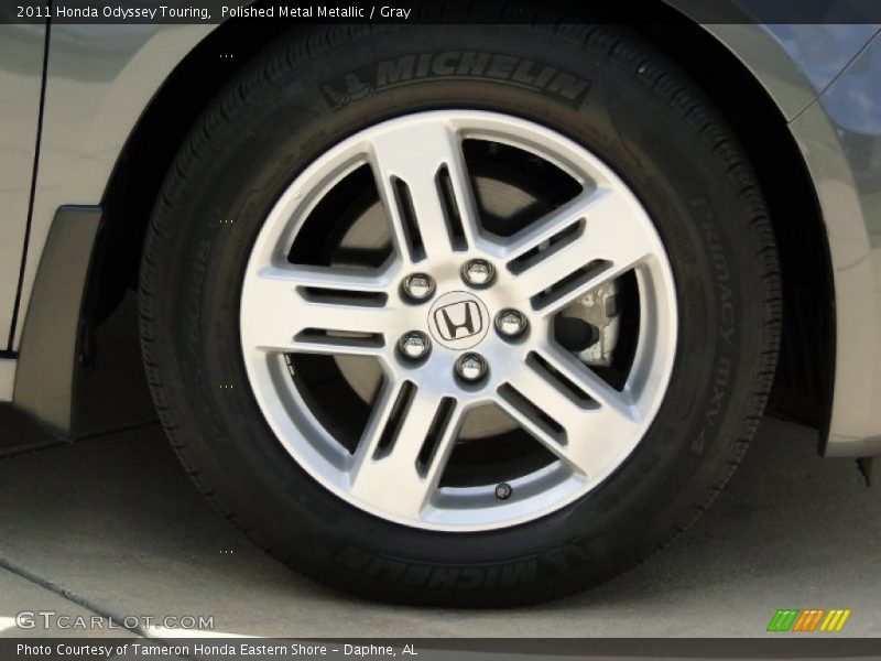 Polished Metal Metallic / Gray 2011 Honda Odyssey Touring