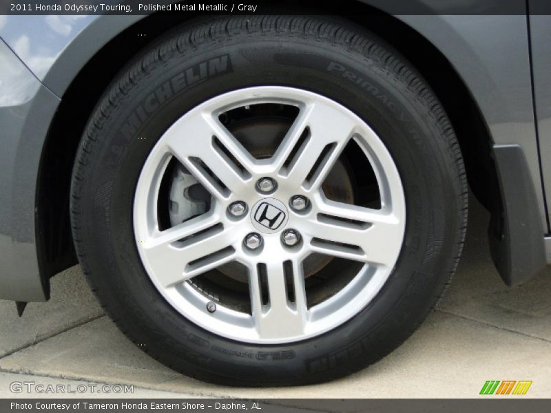 Polished Metal Metallic / Gray 2011 Honda Odyssey Touring