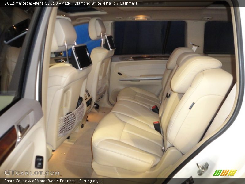 Diamond White Metallic / Cashmere 2012 Mercedes-Benz GL 550 4Matic