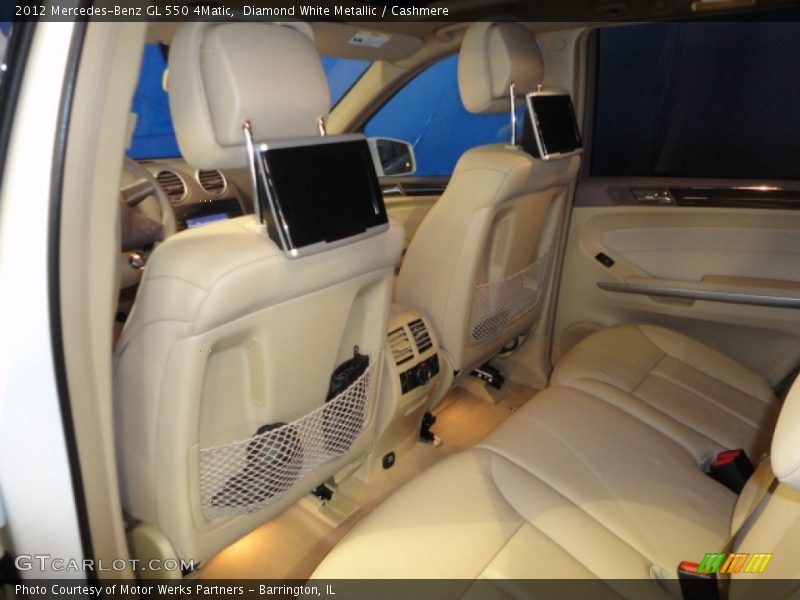 Diamond White Metallic / Cashmere 2012 Mercedes-Benz GL 550 4Matic