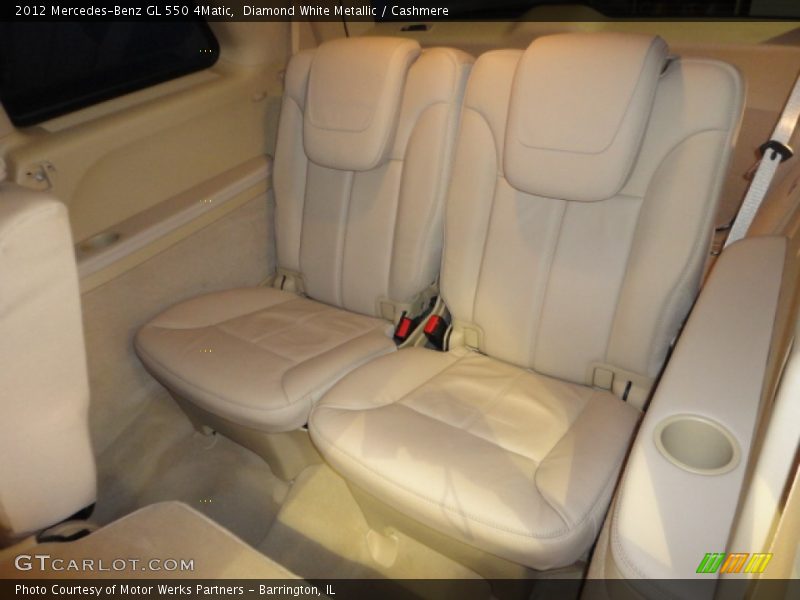Diamond White Metallic / Cashmere 2012 Mercedes-Benz GL 550 4Matic