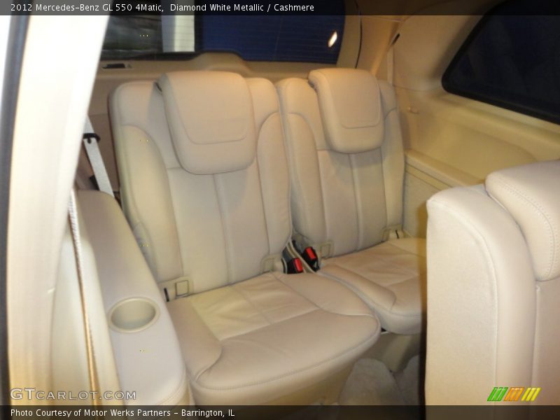 Diamond White Metallic / Cashmere 2012 Mercedes-Benz GL 550 4Matic