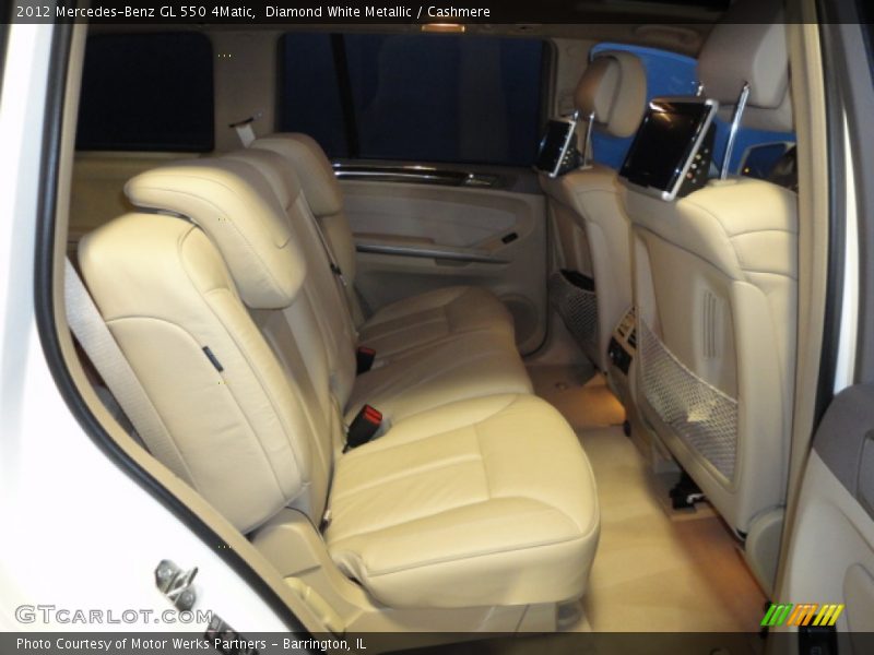Diamond White Metallic / Cashmere 2012 Mercedes-Benz GL 550 4Matic
