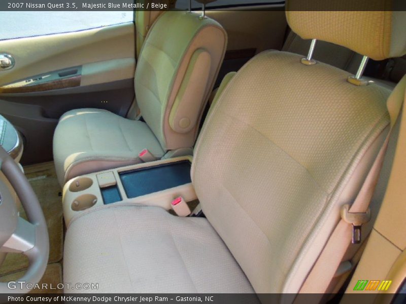 Majestic Blue Metallic / Beige 2007 Nissan Quest 3.5