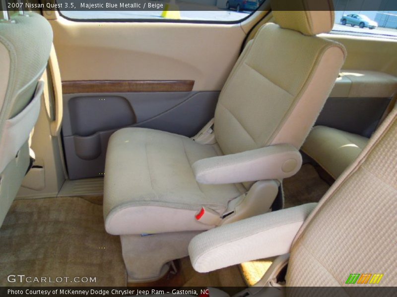 Majestic Blue Metallic / Beige 2007 Nissan Quest 3.5