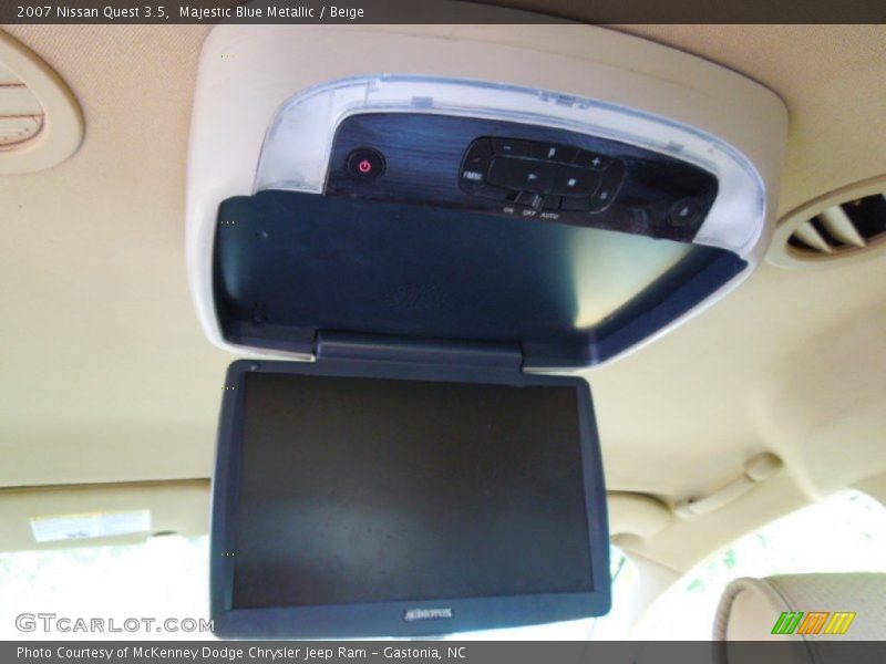 Majestic Blue Metallic / Beige 2007 Nissan Quest 3.5