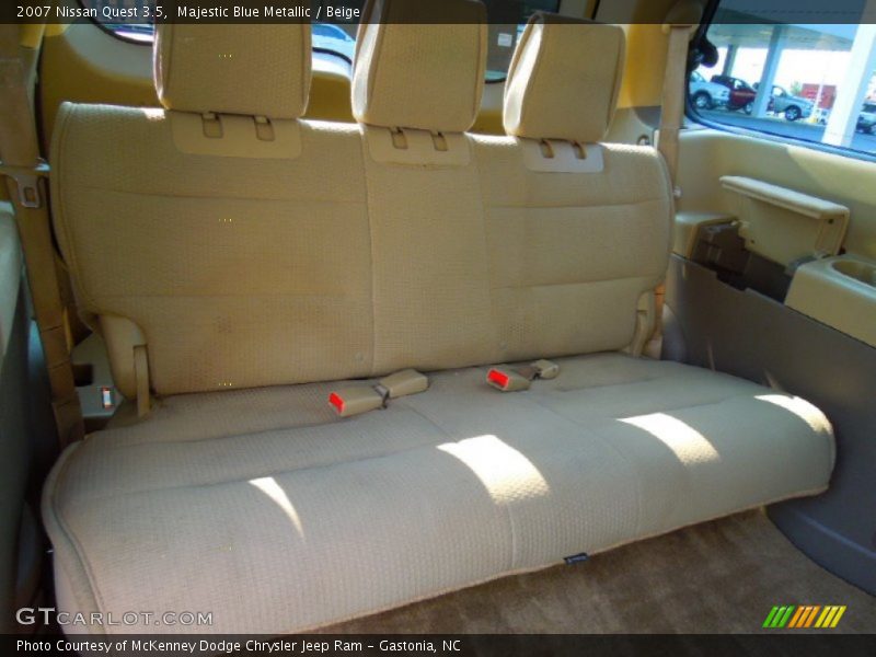 Majestic Blue Metallic / Beige 2007 Nissan Quest 3.5