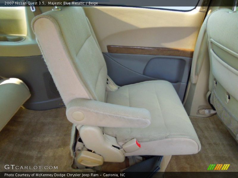 Majestic Blue Metallic / Beige 2007 Nissan Quest 3.5