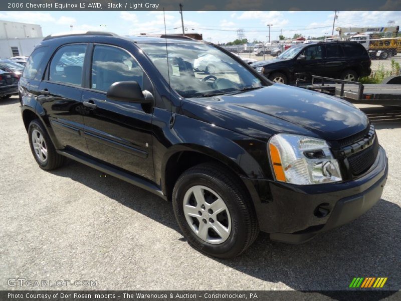 Black / Light Gray 2006 Chevrolet Equinox LS AWD