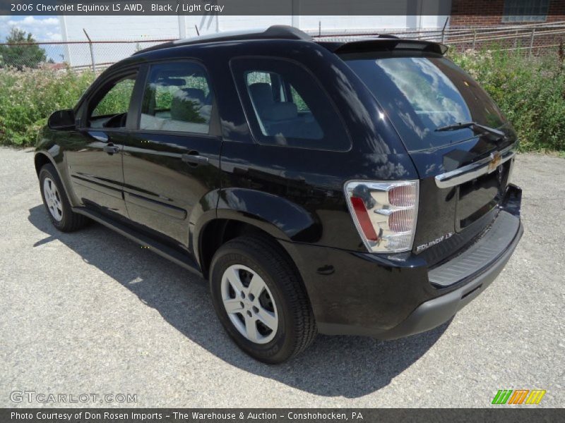 Black / Light Gray 2006 Chevrolet Equinox LS AWD