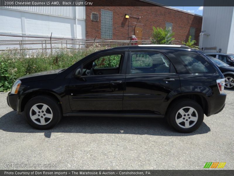 Black / Light Gray 2006 Chevrolet Equinox LS AWD
