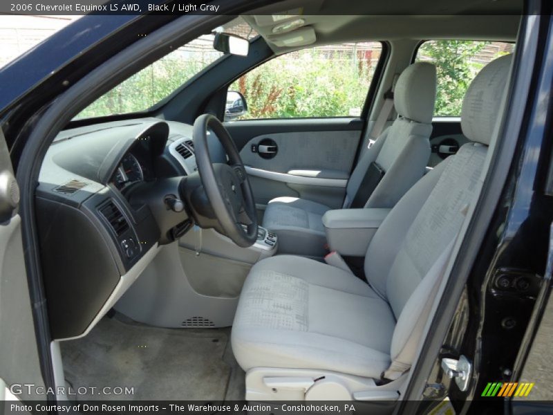 Black / Light Gray 2006 Chevrolet Equinox LS AWD