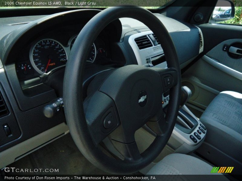 Black / Light Gray 2006 Chevrolet Equinox LS AWD