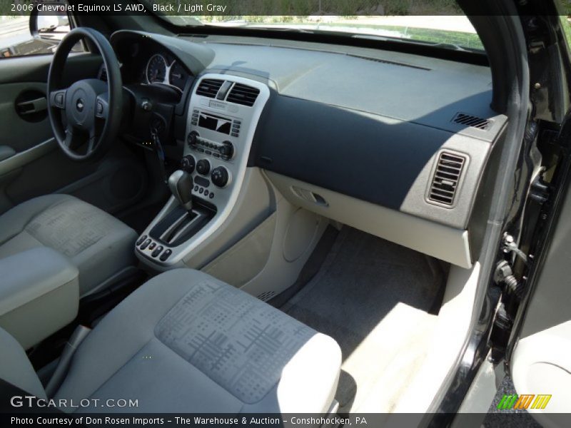 Black / Light Gray 2006 Chevrolet Equinox LS AWD