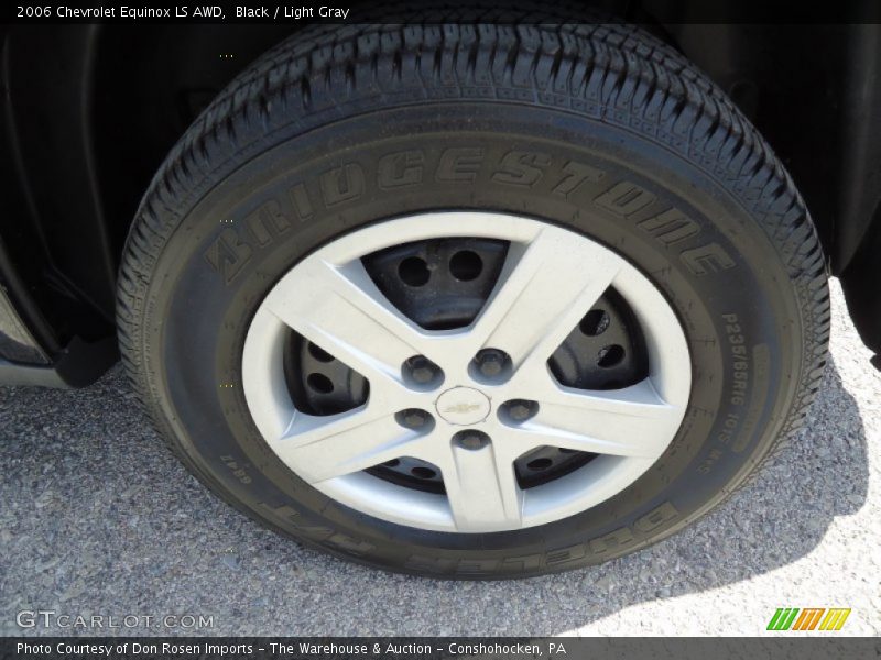 Black / Light Gray 2006 Chevrolet Equinox LS AWD