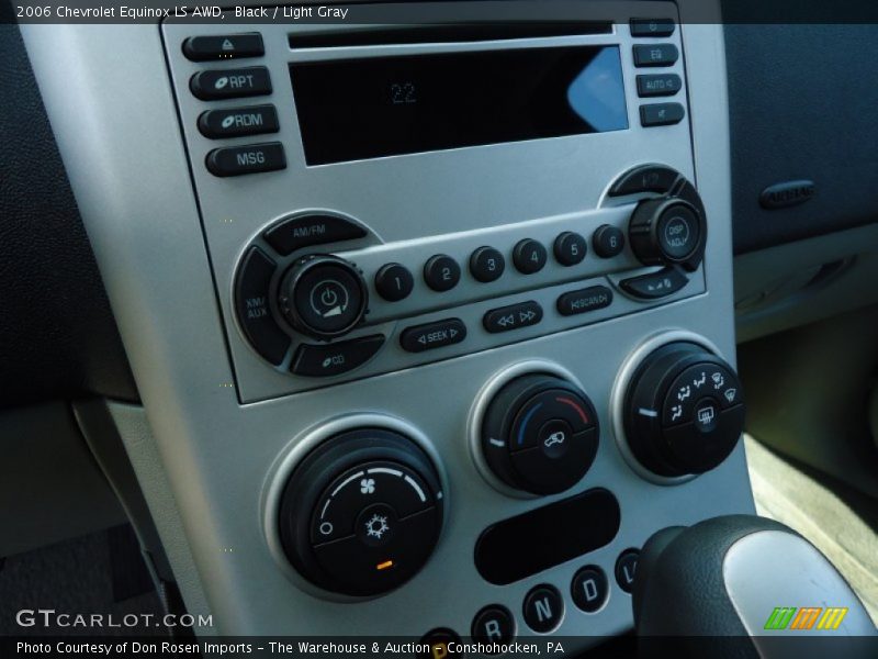 Black / Light Gray 2006 Chevrolet Equinox LS AWD