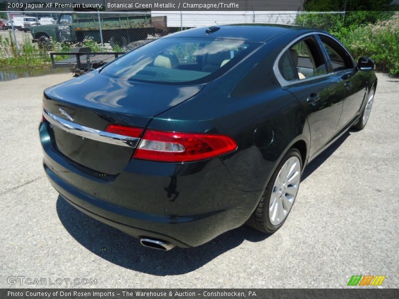 Botanical Green Metallic / Champagne/Truffle 2009 Jaguar XF Premium Luxury