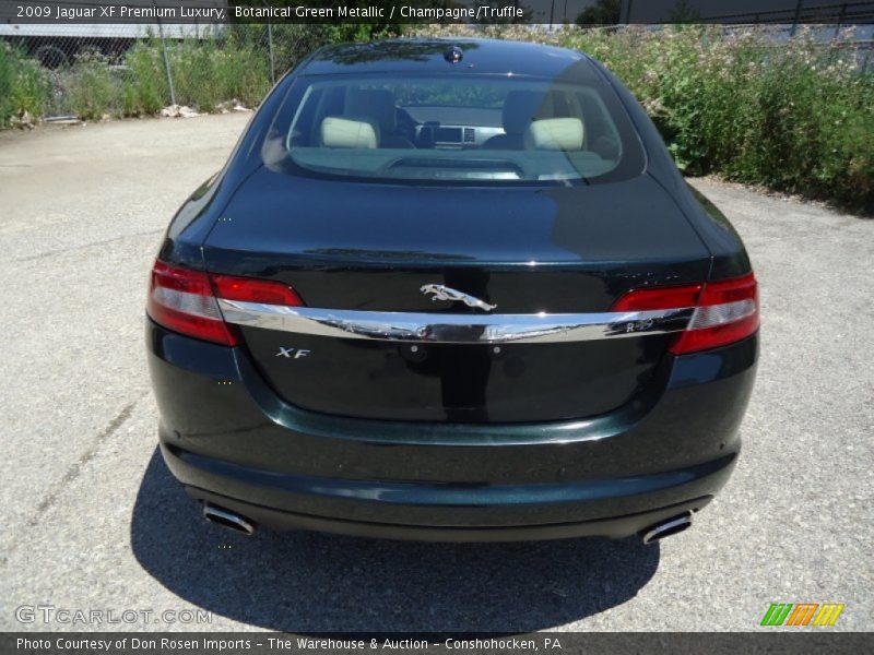 Botanical Green Metallic / Champagne/Truffle 2009 Jaguar XF Premium Luxury