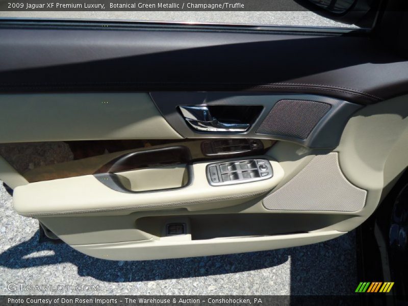 Botanical Green Metallic / Champagne/Truffle 2009 Jaguar XF Premium Luxury
