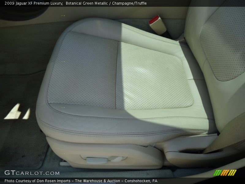 Botanical Green Metallic / Champagne/Truffle 2009 Jaguar XF Premium Luxury