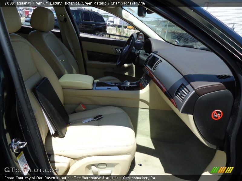 Botanical Green Metallic / Champagne/Truffle 2009 Jaguar XF Premium Luxury
