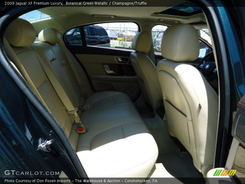 Botanical Green Metallic / Champagne/Truffle 2009 Jaguar XF Premium Luxury
