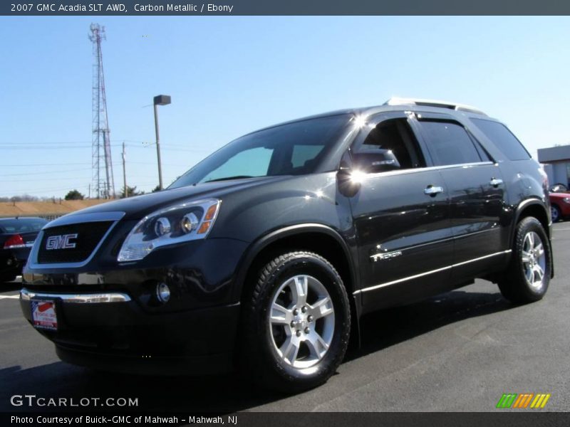 Carbon Metallic / Ebony 2007 GMC Acadia SLT AWD