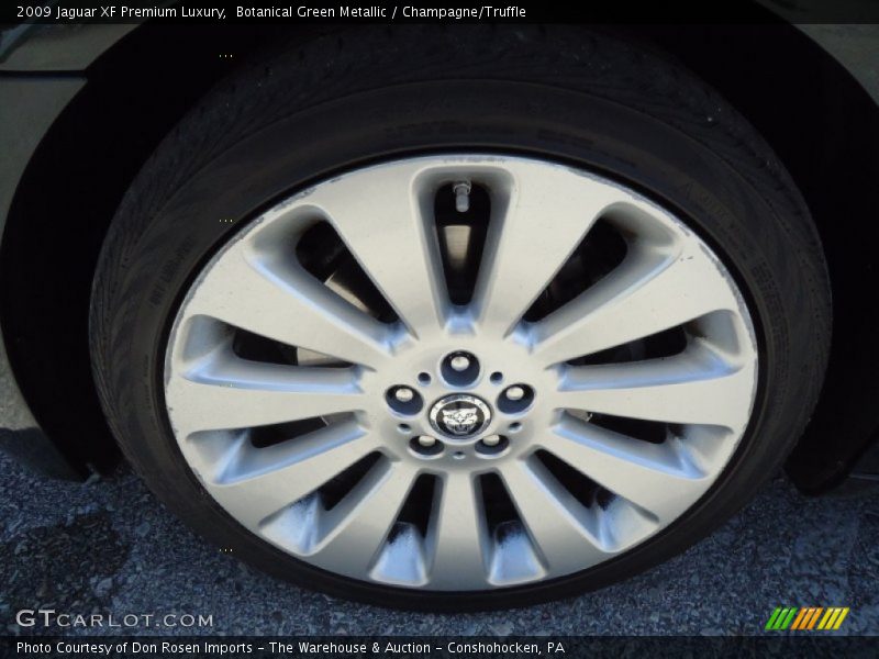 Botanical Green Metallic / Champagne/Truffle 2009 Jaguar XF Premium Luxury