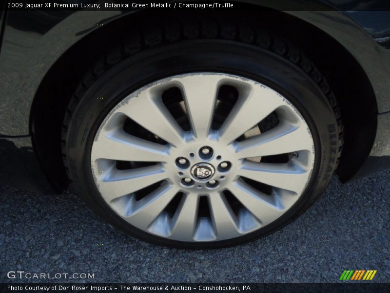 Botanical Green Metallic / Champagne/Truffle 2009 Jaguar XF Premium Luxury