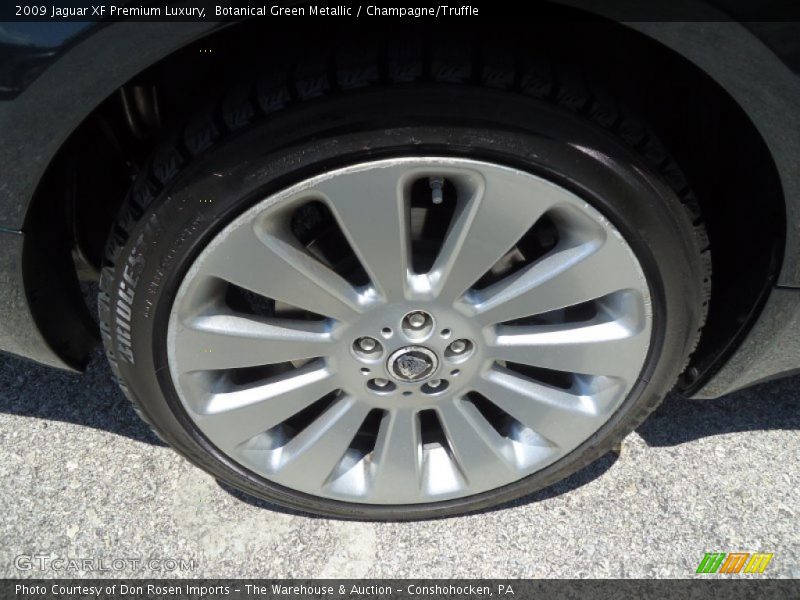 Botanical Green Metallic / Champagne/Truffle 2009 Jaguar XF Premium Luxury