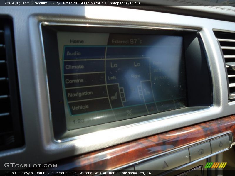 Botanical Green Metallic / Champagne/Truffle 2009 Jaguar XF Premium Luxury
