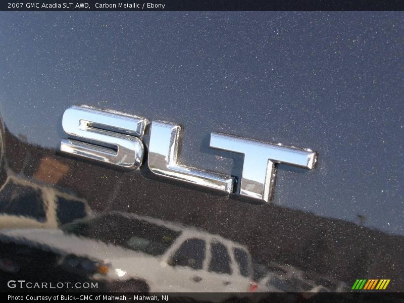 Carbon Metallic / Ebony 2007 GMC Acadia SLT AWD