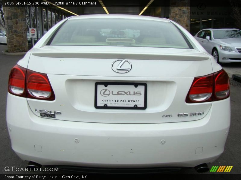Crystal White / Cashmere 2006 Lexus GS 300 AWD