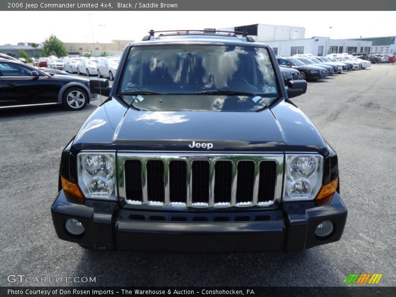 Black / Saddle Brown 2006 Jeep Commander Limited 4x4