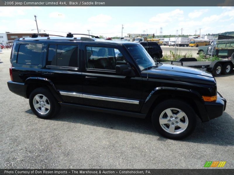 Black / Saddle Brown 2006 Jeep Commander Limited 4x4